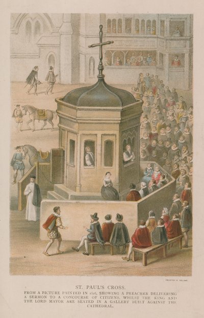 St Pauls Cross by English School