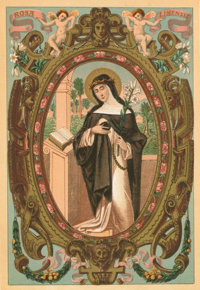 St Rosa Limensis by English School