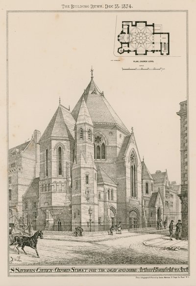 St Saviours Church, Oxford Street by English School