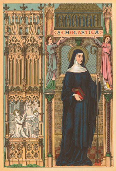 St Scholastica by English School