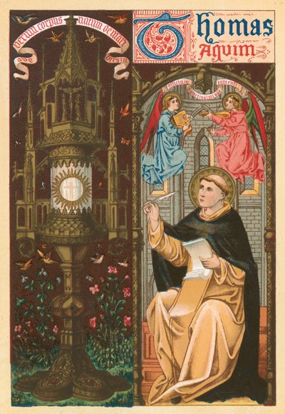 St Thomas Aquinas by English School