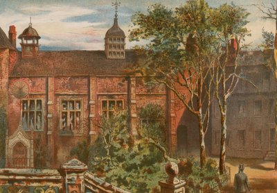 Staple Inn, Holborn by English School