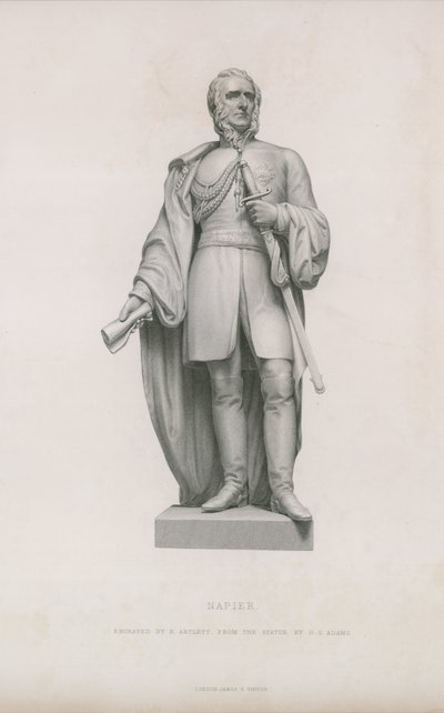 Statue of Charles James Napier by English School