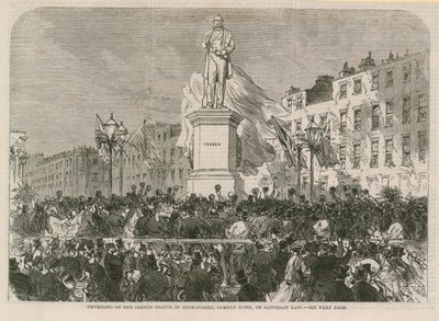 Statue of Richard Cobden by English School