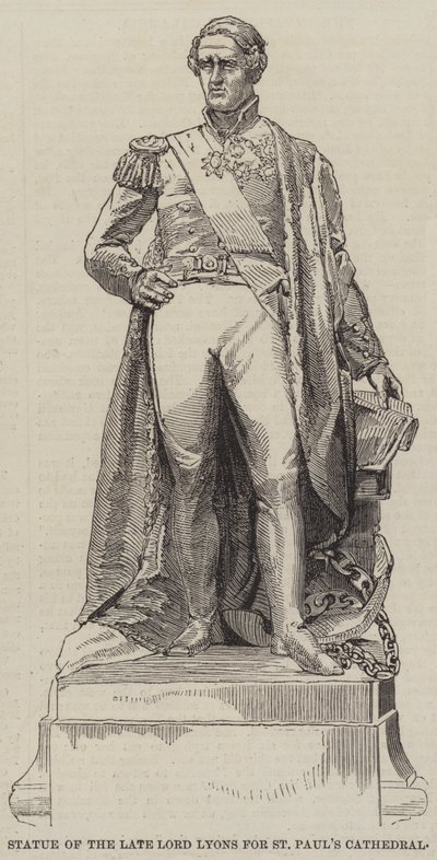 Statue of the Late Lord Lyons for St Paul