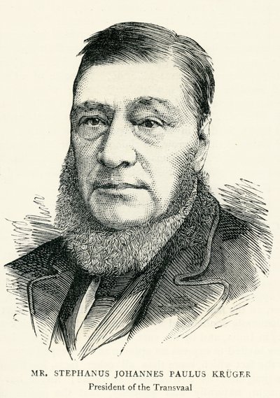 Stephanus Johannes Paulus Kruger (1825-1904) Illustration for The Graphic by English School