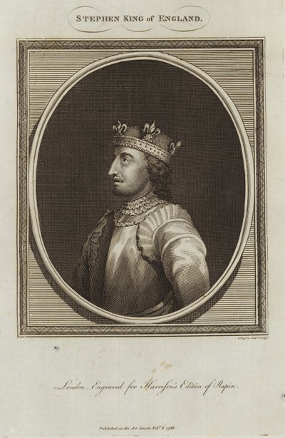 Stephen, King of England by English School