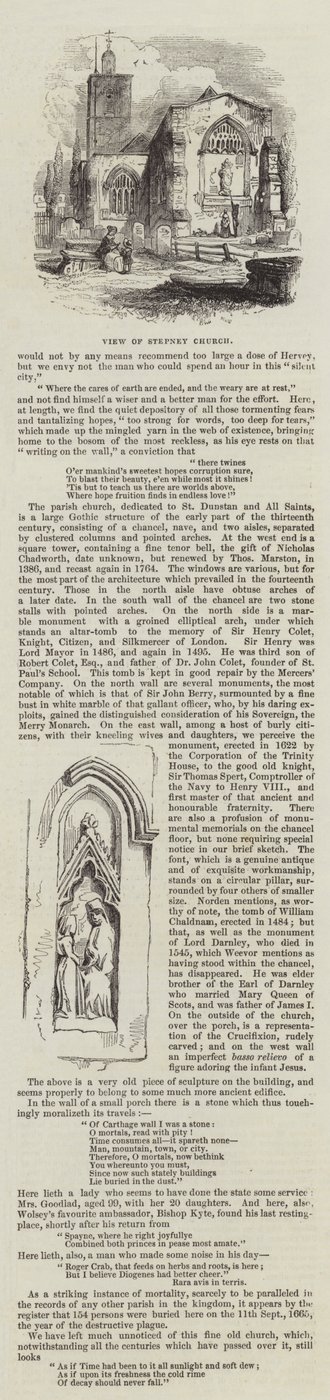 Stepney Church by English School