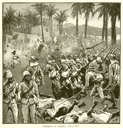 Storming of Firket by English School