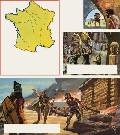 Story of France by English School