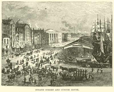 Strand Street and Custom House by English School