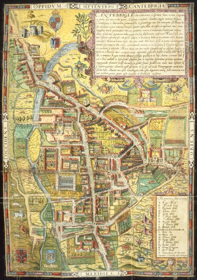 Street Map of Cambridge by English School