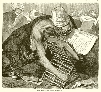 Student of the Koran by English School