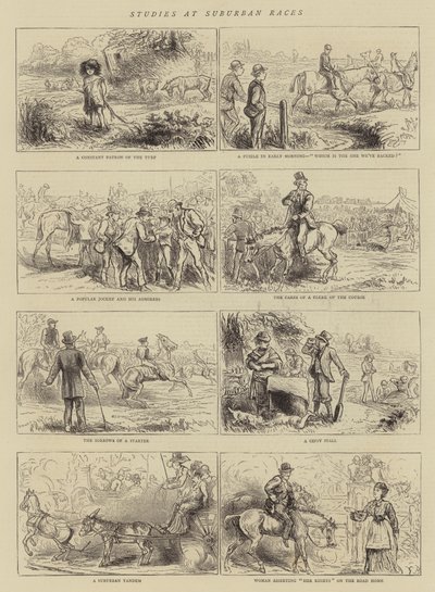 Studies at Suburban Races by English School