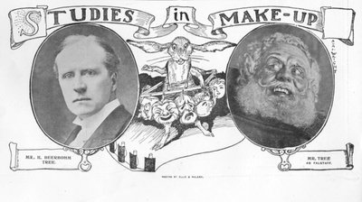 Studies in Make-Up, illustration from The King, June 1st 1901 by English School