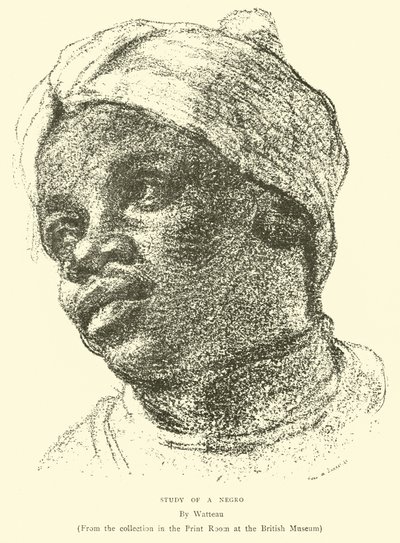 Study of a Negro by English School