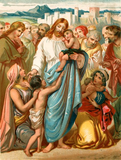 Suffer the Little Children to Come Unto Me by English School
