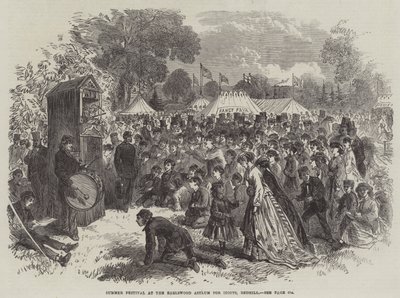 Summer Festival at the Earlswood Asylum for Idiots, Redhill by English School