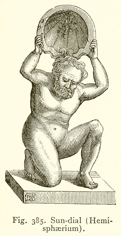 Sun-Dial (Hemisphaerium) by English School