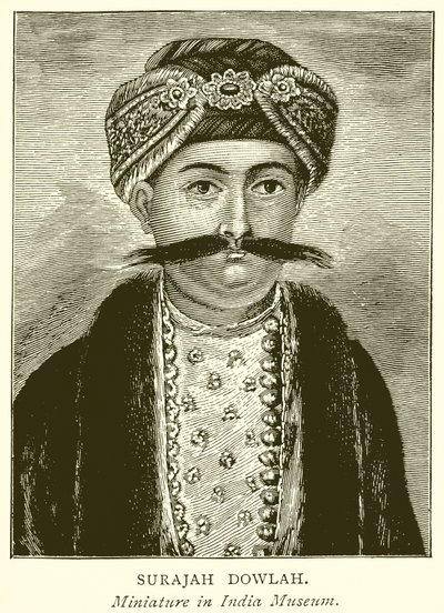 Surajah Dowlah by English School