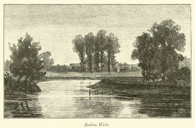 Sutton Weir by English School