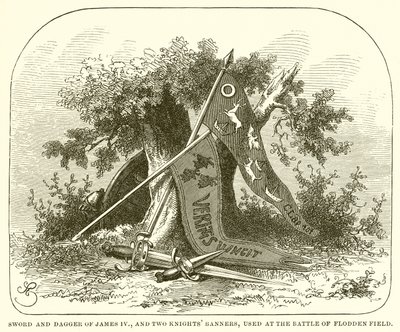 Sword and Dagger of James IV, and Two Knights
