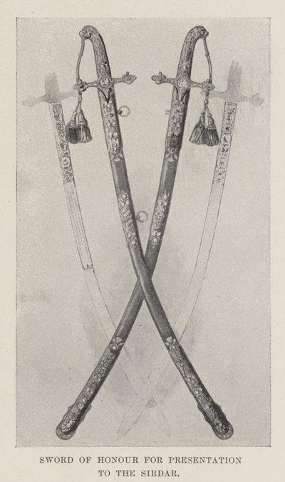 Sword of Honour for Presentation to the Sirdar by English School