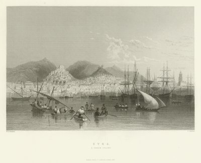 Syra, a Greek Island by English School