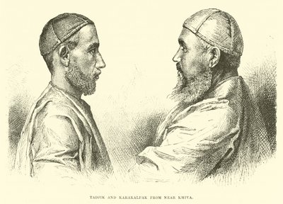 Tadjik and Karakalpak from near Khiva by English School