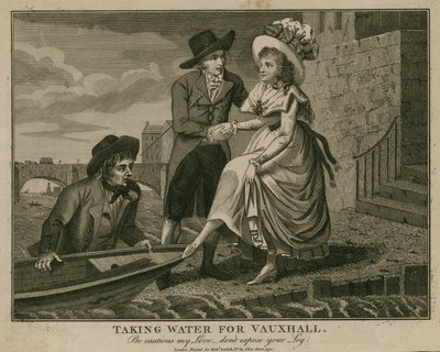 Taking Water for Vauxhall - Be Cautious My Love... Don