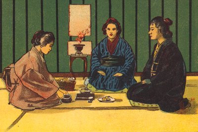 Tea Drinking Ceremony, Japan by English School