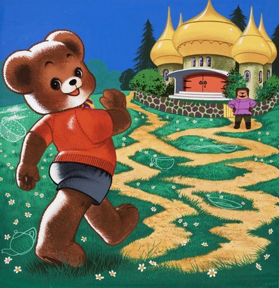 Teddy Bear (with Hidden Objects) by English School