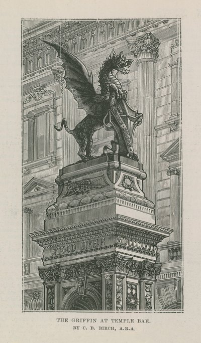 Temple Bar Memorial by English School