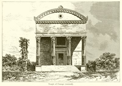 Temple of Courage (Restored) by English School