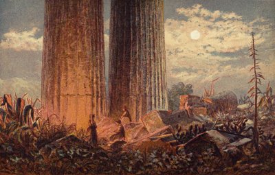Temple of the Giants, Sicily by English School