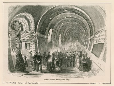 Thames Tunnel - Anniversary Fetes by English School