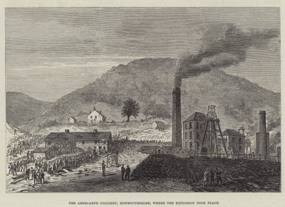 The Abercarne Colliery, Monmouthshire, where the Explosion took place by English School