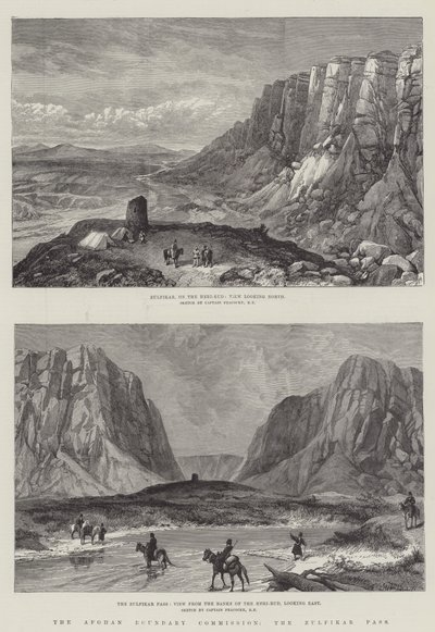 The Afghan Boundary Commission, the Zulfikar Pass by English School