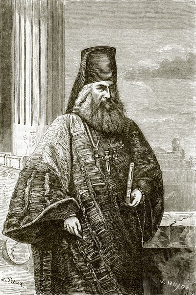 The Agoumenos of Iveron by English School
