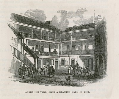 The Angel Inn, Islington by English School
