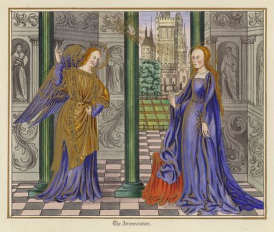 The Annunciation by English School