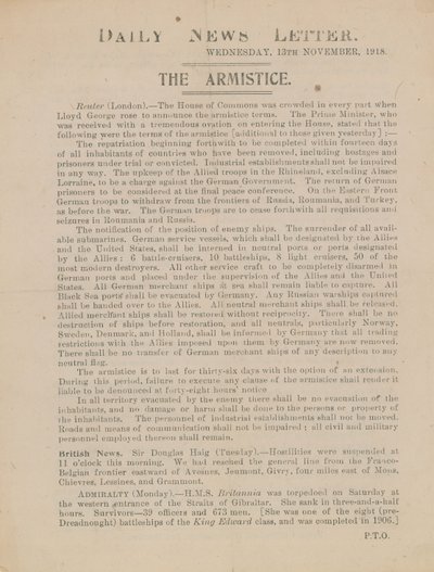 The Armistice by English School