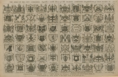 The Arms of the City Companies by English School