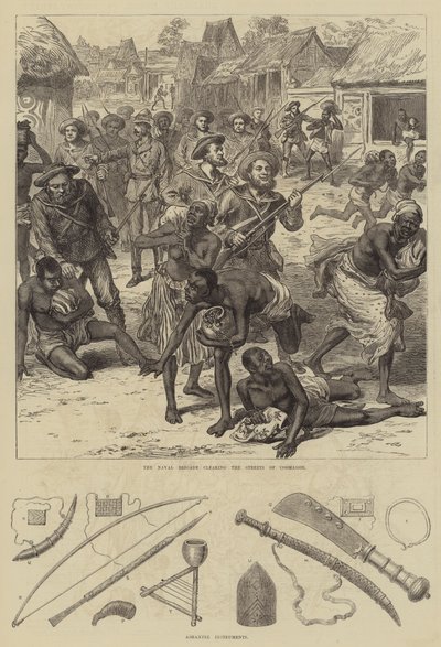 The Ashantee War by English School
