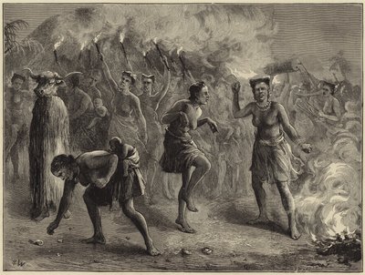 The Ashantee War by English School