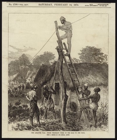 The Ashantee War by English School