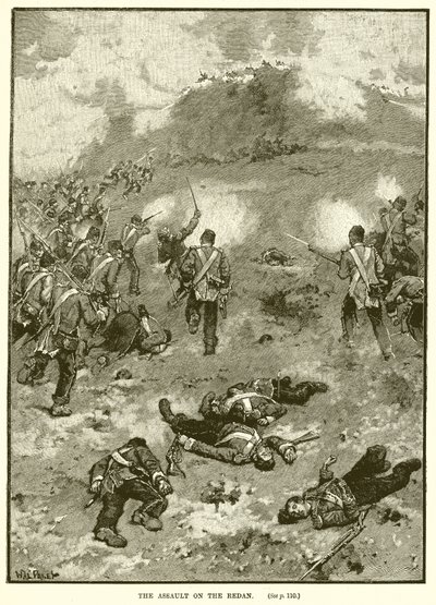 The Assault on the Redan by English School