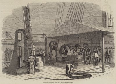 The Atlantic Telegraph Paying-Out Machine by English School