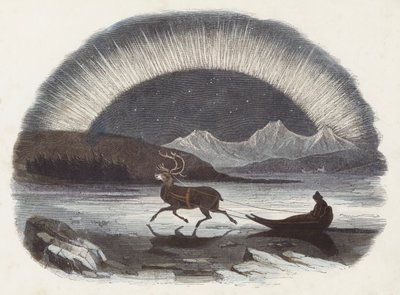 The Aurora Borealis by English School