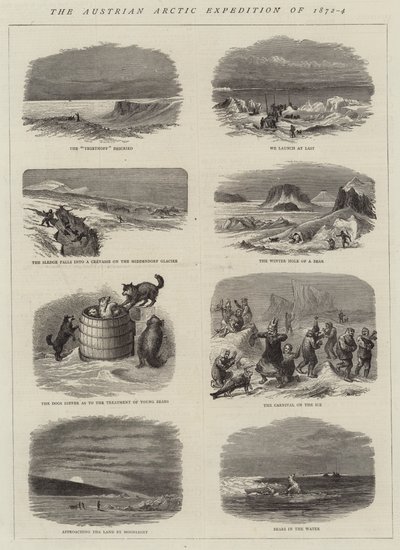 The Austrian Arctic Expedition of 1872-4 by English School